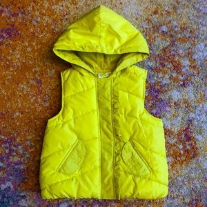 Crazy 8 Hooded Puffer Toddler Girl Vest